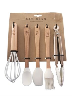 Rae Dunn 5 Piece Mini Utensils